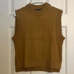 French Connection Camel Knit Sweater